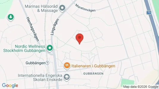 Lägenheter att hyra i Söderort - kort over placeringen