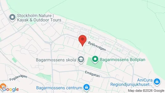 Lägenheter att hyra i Söderort - kort over placeringen