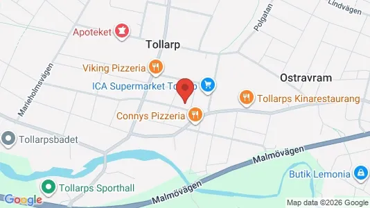 Lägenheter att hyra i Kristianstad - kort over placeringen
