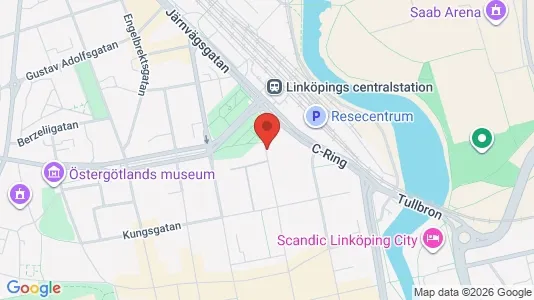 Lägenheter att hyra i Linköping - kort over placeringen
