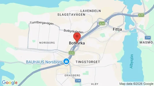 Lägenheter att hyra i Upplands-Bro - kort over placeringen