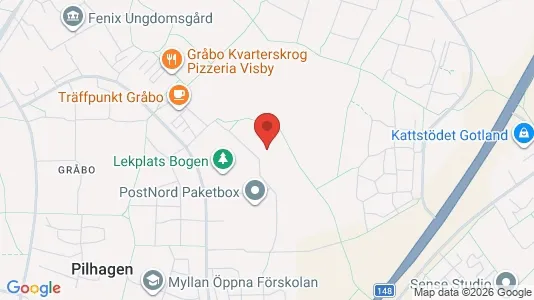 Lägenheter att hyra i Gotland - kort over placeringen