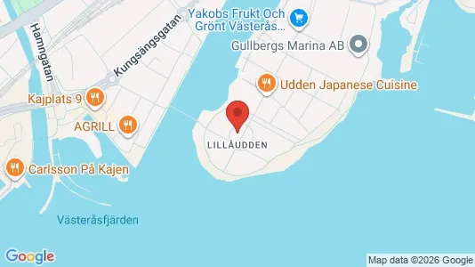 Lägenheter att hyra i Västerås - kort over placeringen