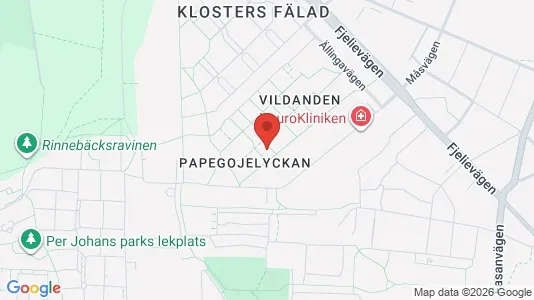 Lägenheter att hyra i Lund - kort over placeringen