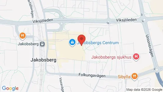 Lägenheter att hyra i Järfälla - kort over placeringen