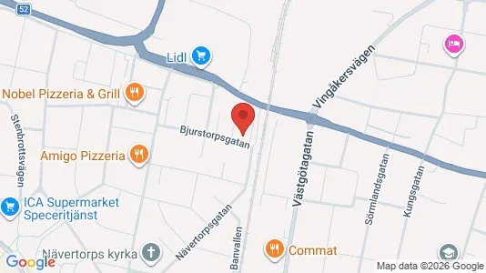 Lägenheter att hyra i Katrineholm - kort over placeringen