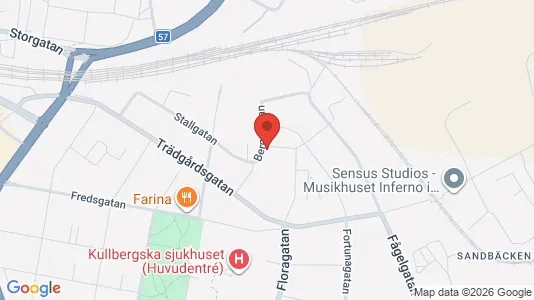 Lägenheter att hyra i Katrineholm - kort over placeringen