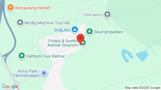 Lägenheter att hyra i Kalmar - kort over placeringen