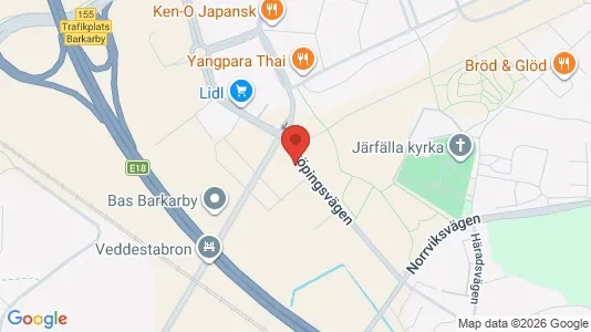 Lägenheter att hyra i Järfälla - kort over placeringen