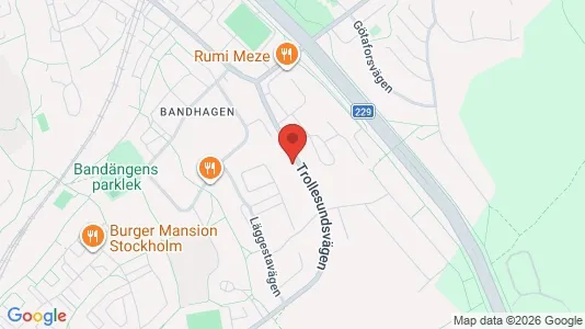 Lägenheter att hyra i Söderort - kort over placeringen