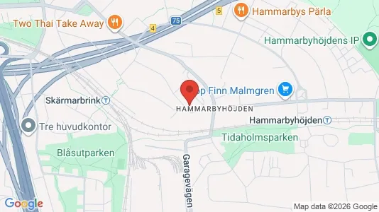 Lägenheter att hyra i Söderort - kort over placeringen