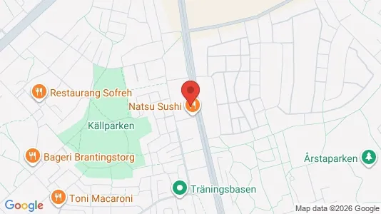 Lägenheter att hyra i Uppsala - kort over placeringen