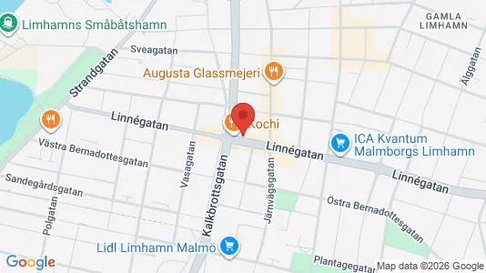 Lägenheter att hyra i Limhamn/Bunkeflo - kort over placeringen