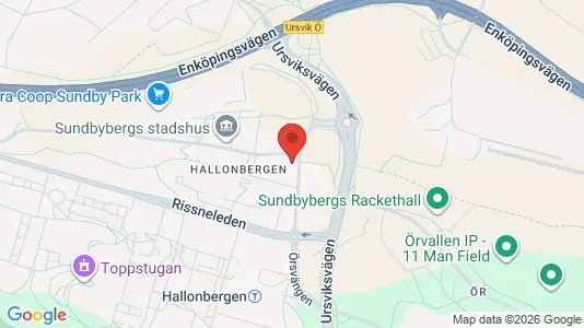 Lägenheter att hyra i Sundbyberg - kort over placeringen
