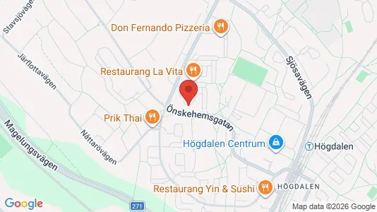 Lägenheter att hyra i Söderort - kort over placeringen
