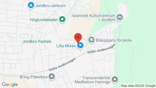 Lägenheter att hyra i Haninge - kort over placeringen
