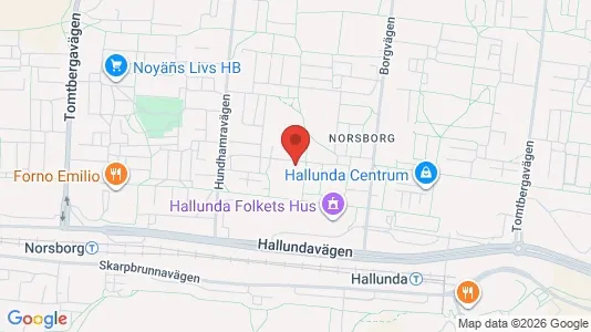 Lägenheter att hyra i Botkyrka - kort over placeringen