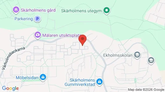 Lägenheter att hyra i Söderort - kort over placeringen