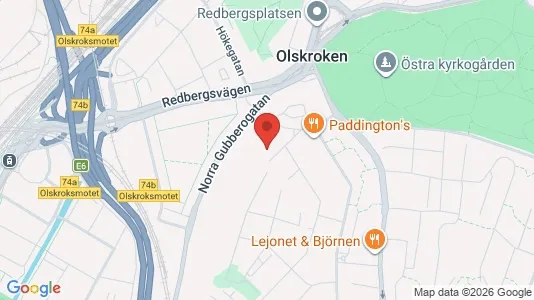 Lägenheter att hyra i Örgryte-Härlanda - kort over placeringen