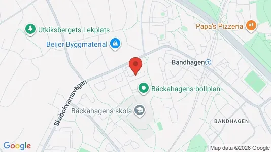 Lägenheter att hyra i Söderort - kort over placeringen