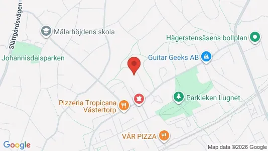 Lägenheter att hyra i Söderort - kort over placeringen