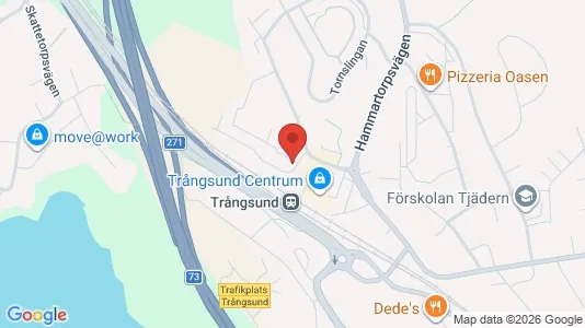 Lägenheter att hyra i Huddinge - kort over placeringen