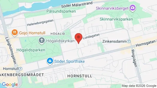 Lägenheter att hyra i Södermalm - kort over placeringen