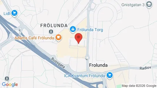 Lägenheter att hyra i Askim-Frölunda-Högsbo - kort over placeringen