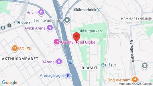 Lägenheter att hyra i Söderort - kort over placeringen