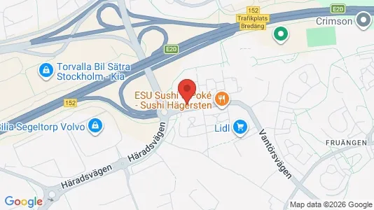 Lägenheter att hyra i Söderort - kort over placeringen
