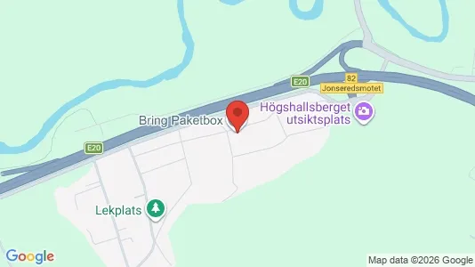 Lägenheter att hyra i Partille - kort over placeringen