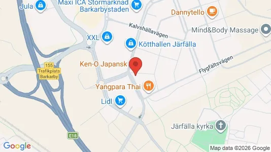 Lägenheter att hyra i Järfälla - kort over placeringen