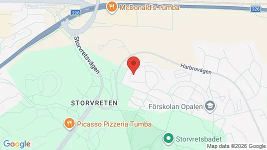 Lägenheter att hyra i Botkyrka - kort over placeringen