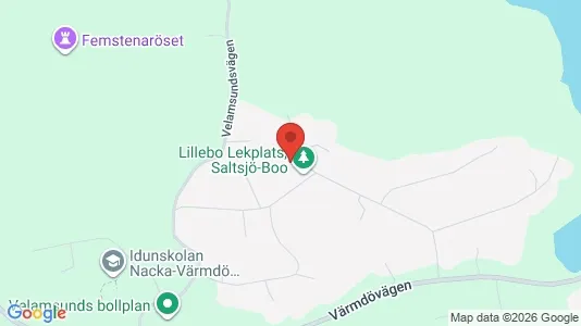 Lägenheter att hyra i Nacka - kort over placeringen