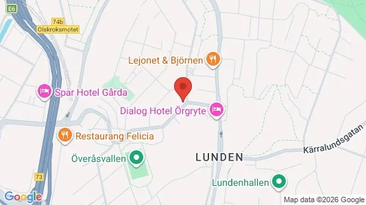 Lägenheter att hyra i Örgryte-Härlanda - kort over placeringen