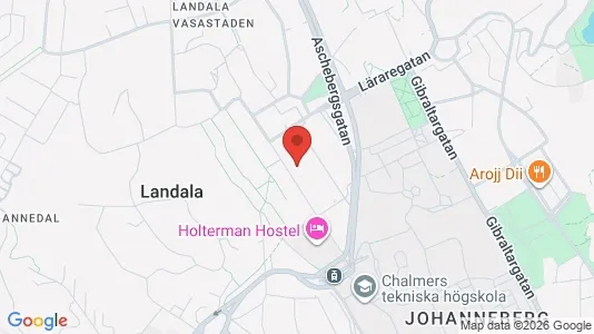 Lägenheter att hyra i Göteborg Centrum - kort over placeringen