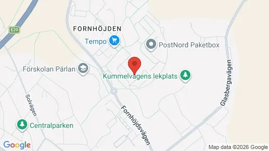 Lägenheter att hyra i Södertälje - kort over placeringen