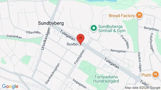Lägenheter att hyra i Sundbyberg - kort over placeringen