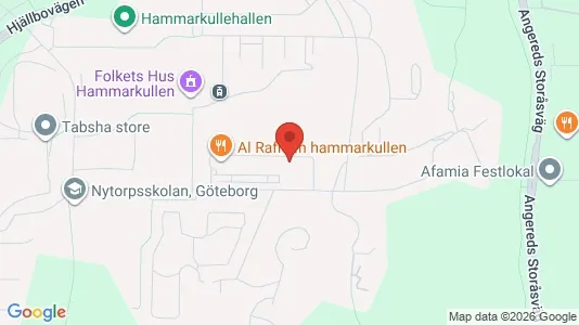 Lägenheter att hyra i Angered - kort over placeringen