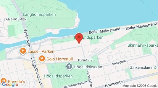 Lägenheter att hyra i Södermalm - kort over placeringen