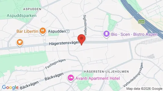 Lägenheter att hyra i Söderort - kort over placeringen