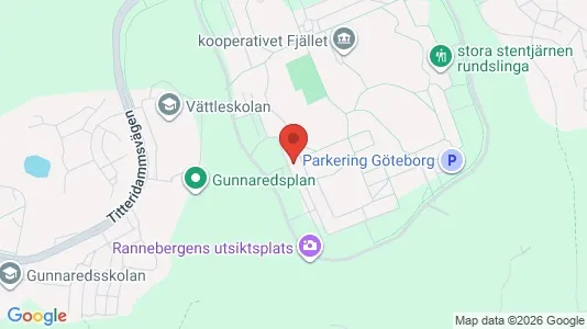 Lägenheter att hyra i Angered - kort over placeringen