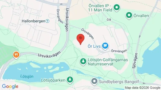 Lägenheter att hyra i Sundbyberg - kort over placeringen