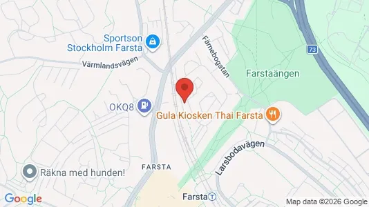 Lägenheter att hyra i Söderort - kort over placeringen