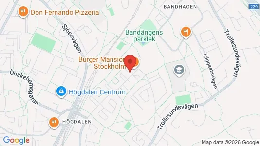 Lägenheter att hyra i Söderort - kort over placeringen