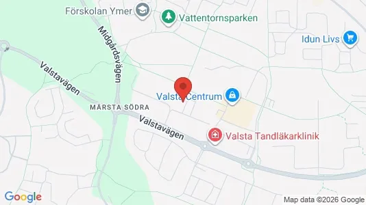 Lägenheter att hyra i Sigtuna - kort over placeringen