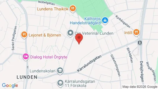 Lägenheter att hyra i Örgryte-Härlanda - kort over placeringen