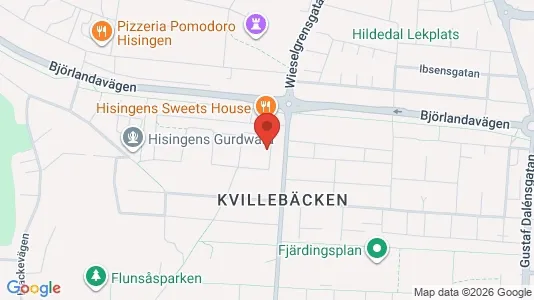 Lägenheter att hyra i Lundby - kort over placeringen