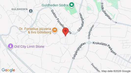 Lägenheter att hyra i Göteborg Centrum - kort over placeringen