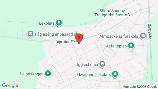 Lägenheter att hyra i Lund - kort over placeringen